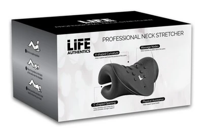 Life Authentics Professional Cervical Neck Pillow - Foam Neck Stretcher, Focus On Spinal Support Tmj Relief 6 Life Authentics Professional Cervical Neck Pillow - Foam Neck Stretcher, Focus On Spinal Support Tmj Relief - Image 6