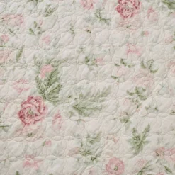 Laura Ashley Breezy Floral Quilt Sham Set Pink 10 Laura Ashley Breezy Floral Quilt Sham Set Pink -Bedding Store GUEST a296fc39 3717 4c41 ad42 1866f5ff62c7