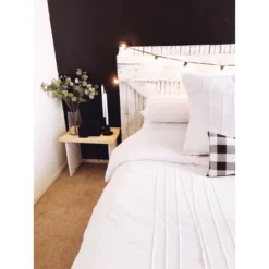 Variegated Pleats Duvet Cover Set - White - City Scene® -Bedding Store GUEST a78862b4 259a 4c9b b411 40f97475e2b4