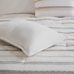 Madison Park 5pc Cove Clipped Jacquard Comforter Set White/Assorted Beiges 12 Madison Park 5pc Cove Clipped Jacquard Comforter Set White/Assorted Beiges -Bedding Store GUEST ac9a3a26 2761 4a94 aa0e ba22c6213b23