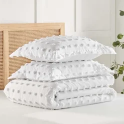 White Pom Pom Comforter Set - Levtex Home -Bedding Store GUEST adf6b2cc 105b 4aea 8623 3a04eed14af7