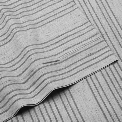 Twin Printed Pattern Peached Cotton Percale Melange Sheet Set Ann - Macaron 6 Twin Printed Pattern Peached Cotton Percale Melange Sheet Set Ann - Macaron - Image 6