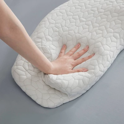 Angel Winged Contour Foam Pillow With Removable Cover 2 Angel Winged Contour Foam Pillow With Removable Cover - Image 2
