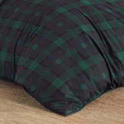 Full/Queen Woodland Tartan Reversible Duvet Cover Set Green - Eddie Bauer -Bedding Store GUEST c02583bf d5b0 4ad2 a9da 1db34c7f2e5b