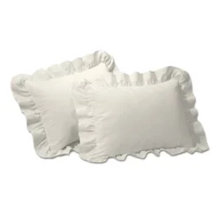 Euro Ruffled Pillow Sham - Fresh Ideas