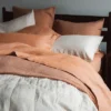 French Linen Body Pillow With Removable Sham | BOKSER HOME