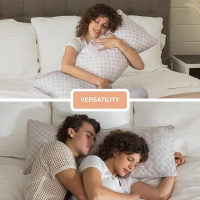 Pharmedoc Pregnancy Pillows, Shredded Memory Foam, Maternity Pillow For Sleeping 2 Pharmedoc Pregnancy Pillows, Shredded Memory Foam, Maternity Pillow For Sleeping - Image 2