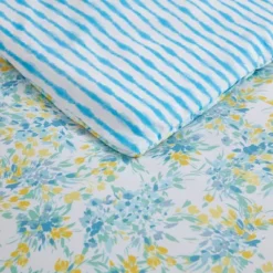 Happy Floral Microfiber Duvet Set Blue - Poppy & Fritz 19 Happy Floral Microfiber Duvet Set Blue - Poppy & Fritz -Bedding Store GUEST c8cd147e d62c 4332 bfe6 9c29909b4c6a