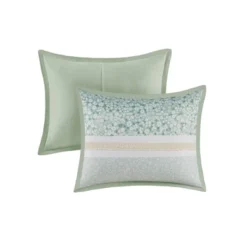 5pc Tulia Seersucker Comforter Bedding Set With Throw Pillows Green - Madison Park 20 5pc Tulia Seersucker Comforter Bedding Set With Throw Pillows Green - Madison Park -Bedding Store GUEST ccbc762d 5191 40f8 8cb5 5cdcba822608
