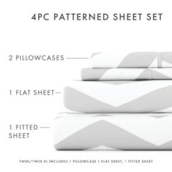 Geometric Patterns Sheet Set - Extra Soft, Easy Care - Becky Cameron 12 Geometric Patterns Sheet Set - Extra Soft, Easy Care - Becky Cameron -Bedding Store GUEST cd69d6e1 f06d 4fed 9246 133d5c2c08e9