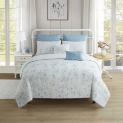 Sweet Home Collection Comforter Set Ultra Soft Fashion Printed Bedding Sets With Shams, Throw Pillows, And Pillowcases
