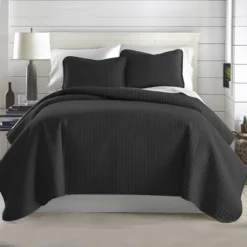 Southshore Fine Living, Inc. Oversized, Lightweight, Square Embroidered Quilt Set