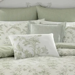 Pastel Green Natalie Comforter Set - Laura Ashley -Bedding Store GUEST d05f5c82 d759 497d ba9c d0e3f18d4390