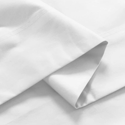 Color Sense Percale Weave Cool & Crisp Cotton-Rich Sheet Set 4 Color Sense Percale Weave Cool & Crisp Cotton-Rich Sheet Set - Image 4
