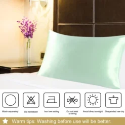 1 Pc 100% Mulberry Silk Fabric Pillow Case - PiccoCasa 8 1 Pc 100% Mulberry Silk Fabric Pillow Case - PiccoCasa -Bedding Store GUEST d4b7a33f f082 4edb 93d4 e7bc3c9b7404