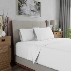 Color Sense Percale Weave Cool & Crisp Cotton-Rich Sheet Set 6 Color Sense Percale Weave Cool & Crisp Cotton-Rich Sheet Set -Bedding Store GUEST d7415003 dbc1 47b9 93d3 69cd94904233