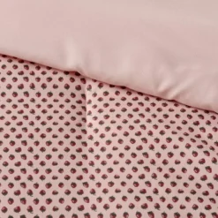 Strawberry Print Reversible Microfiber Comforter & Sheet Set Light Pink - Room Essentials™ 11 Strawberry Print Reversible Microfiber Comforter & Sheet Set Light Pink - Room Essentials™ -Bedding Store GUEST d7f522a7 3359 48e7 9f0b b954a45a3de0