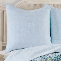 Calico Multicolored Euro Sham Set - Two Euro Shams - Levtex Home