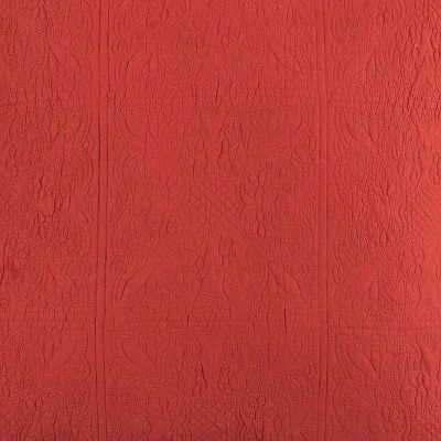 C&F Home 20" X 26" Paprika Matelasse Standard Sham 2 C&F Home 20" X 26" Paprika Matelasse Standard Sham - Image 2