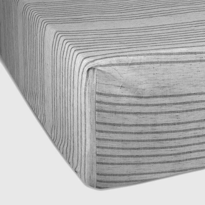 Twin Printed Pattern Peached Cotton Percale Melange Sheet Set Ann - Macaron 2 Twin Printed Pattern Peached Cotton Percale Melange Sheet Set Ann - Macaron - Image 2