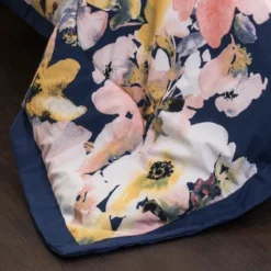 Full/Queen 7pc Floral Watercolor Comforter Set Blue - Lush Décor 6 Full/Queen 7pc Floral Watercolor Comforter Set Blue - Lush Décor -Bedding Store GUEST e97c6569 5d20 4d17 b387 e9edeb7b9010