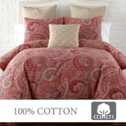 Spruce Red Duvet Set - Levtex Home 7 Spruce Red Duvet Set - Levtex Home -Bedding Store GUEST e9dbca6f d56d 42f4 87d4 29b5b6f7302f