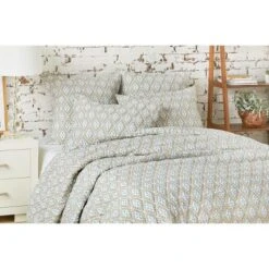 Carol & Frank 26" X 26" Liam Sky Handcrafted Euro Sham -Bedding Store GUEST eddfb315 a2bb 4a42 a317 40f476a8f1c8