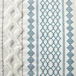 Ink+Ivy 3pc Imani Cotton Printed Duvet Cover Set With Chenille 20 Ink+Ivy 3pc Imani Cotton Printed Duvet Cover Set With Chenille -Bedding Store GUEST efa29e26 e383 494a b0d8 c3e241bad61f