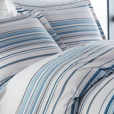 Southshore Fine Living Coastal Stripes Oversized Down Alternative Comforter Set 2 Southshore Fine Living Coastal Stripes Oversized Down Alternative Comforter Set - Image 2