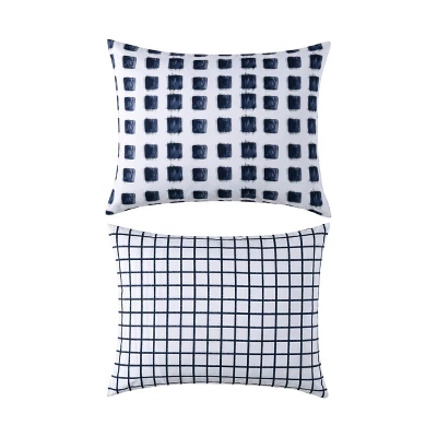 City Scene Urban Shibori Duvet Set Blue 5 City Scene Urban Shibori Duvet Set Blue - Image 5