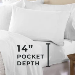 Great Bay Home Cotton Solid Flannel Sheet Set -Bedding Store GUEST f433b6e4 53c0 48e8 9992 cbed80671a4e