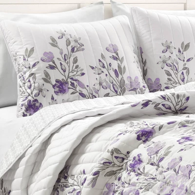 Tanisha Reversible Quilt Set - Lush Décor 2 Tanisha Reversible Quilt Set - Lush Décor - Image 2