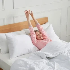 Cheer Collection Hypoallergenic Down Alternative 20" X 54" Body Pillow With Washable Cover -Bedding Store GUEST f80f1db2 4136 4fae 8025 9a3cea3f245b