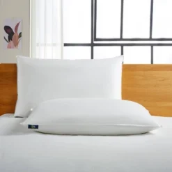 Feather & Down Fiber Back Sleeper Bed Pillow - Serta