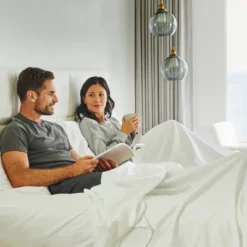 Flat Sheet Only, 400 Thread Count 100% Cotton Sateen, Soft & Durable By California Design Den -Bedding Store GUEST 01dd51bc 9ff1 4580 9e9f 4aadc924ec00