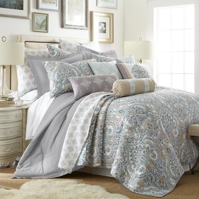 Rome Quilt And Pillow Sham Set - Levtex Home 1 Rome Quilt And Pillow Sham Set - Levtex Home