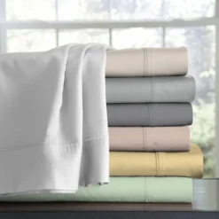 400 Thread Count Ultimate Percale Cotton Solid Sheet Set - Purity Home 7 400 Thread Count Ultimate Percale Cotton Solid Sheet Set - Purity Home -Bedding Store GUEST 0bfce654 2f90 4e27 be8c 63430a32f38d