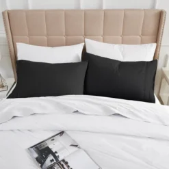 Southshore Fine Living, Vilano Collection Set Of 2 Pleated Pillowcases Ultra-Soft Brushed Microfiber -Bedding Store GUEST 0e4fc872 e7fb 4232 b1be 46beb9744eb3