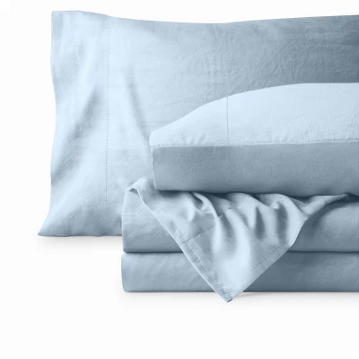 Sandwashed Microfiber Sheet Set By Bare Home 5 Sandwashed Microfiber Sheet Set By Bare Home - Image 5