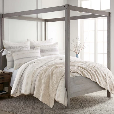 Pickford Comforter Set - Taupe, Grey & Cream - Levtex Home 4 Pickford Comforter Set - Taupe, Grey & Cream - Levtex Home - Image 4