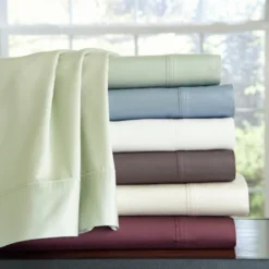 Pointehaven 400 Thread Count Deep Pocket Long Staple Cotton Sheet Set