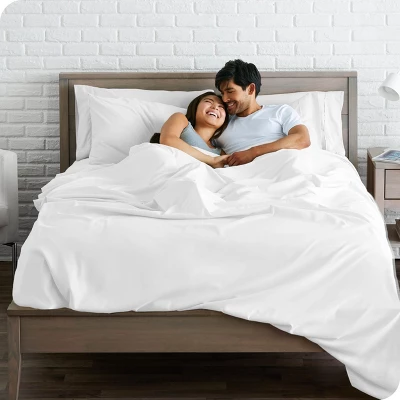 Hydro-Brushed Microfiber Flat Top Sheet By Bare Home 4 Hydro-Brushed Microfiber Flat Top Sheet By Bare Home - Image 4