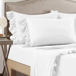Reyna Ruffle Sheet Set - Lush Décor -Bedding Store GUEST 3acaa688 945e 4a31 8e02 e844ec6f4a16