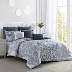 Modern Threads Marie Claire 8 Piece Tori Damask Comforter Set. -Bedding Store GUEST 3bba6cad 4d93 4671 8222 3052e5b6f221