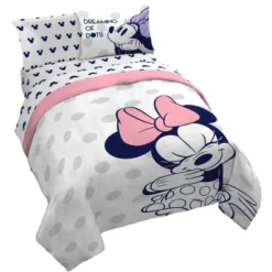 Saturday Park Disney Minnie Mouse Dreaming Of Dots 100% Organic Cotton Bed Set -Bedding Store GUEST 40593a3d c0cb 48df 84dc 6723dbb76a4b