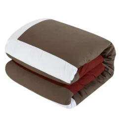 Chic Home Design 10pc Darren Bed In A Bag Comforter Bedding Set