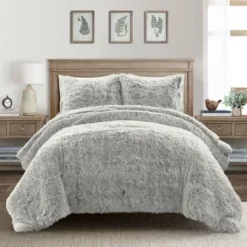 Lush Décor 3pc Emma Cozy Ultra Soft Two Tone Faux Fur Comforter Set 13 Lush Décor 3pc Emma Cozy Ultra Soft Two Tone Faux Fur Comforter Set -Bedding Store GUEST 4304c297 d075 44c3 92a0 b8bd244aa6c5