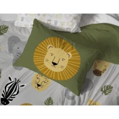 Saturday Park Safari Friends 100% Organic Cotton Bed Set 16 Saturday Park Safari Friends 100% Organic Cotton Bed Set -Bedding Store GUEST 4d8bec16 be01 4487 a9dc 844a4b721823