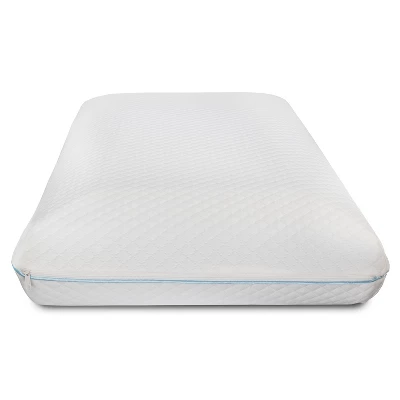 Merrick Lane Queen Size Ventilated Memory Foam Bed Pillow - Cool Gel Infused Memory Foam Pillow For Sleeping 11 Merrick Lane Queen Size Ventilated Memory Foam Bed Pillow - Cool Gel Infused Memory Foam Pillow For Sleeping - Image 11