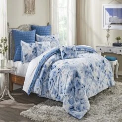 Rosalia Collection 7 Piece 100% Microfiber Comforter Set - Better Trends